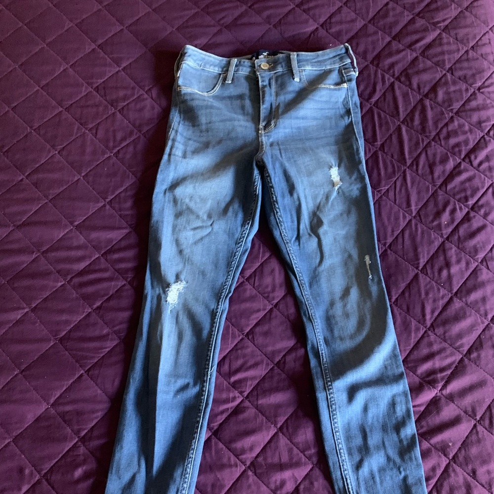 hollister high rise jean
